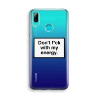 CaseCompany My energy: Huawei P Smart (2019) Transparant Hoesje