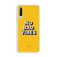 CaseCompany No Bad Vibes: Huawei P Smart Pro Transparant Hoesje
