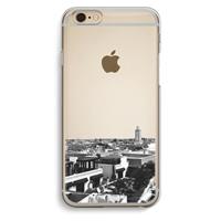 CaseCompany Marrakech Skyline : iPhone 6 / 6S Transparant Hoesje