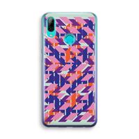 CaseCompany Skew Blush 3: Huawei P Smart (2019) Transparant Hoesje