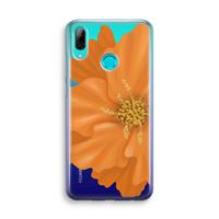 CaseCompany Orange Ellila flower: Huawei P Smart (2019) Transparant Hoesje