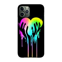 CaseCompany Hold My Heart: Volledig geprint iPhone 11 Pro Hoesje
