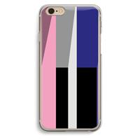 CaseCompany Gestalte 4: iPhone 6 / 6S Transparant Hoesje