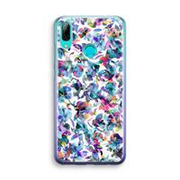 CaseCompany Hibiscus Flowers: Huawei P Smart (2019) Transparant Hoesje