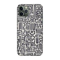 CaseCompany Moroccan Print: Volledig geprint iPhone 11 Pro Hoesje