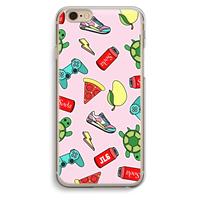 CaseCompany Things Jamie Loves: iPhone 6 / 6S Transparant Hoesje