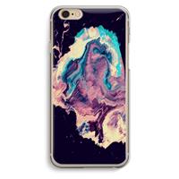 CaseCompany Cosmic Silence: iPhone 6 / 6S Transparant Hoesje