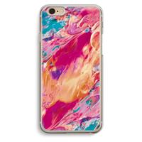 CaseCompany Pastel Echoes: iPhone 6 / 6S Transparant Hoesje