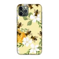 CaseCompany No flowers without bees: Volledig geprint iPhone 11 Pro Hoesje