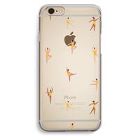 CaseCompany Dans #2: iPhone 6 / 6S Transparant Hoesje