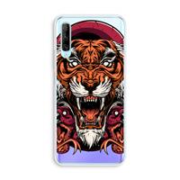 CaseCompany Tiger and Rattlesnakes: Huawei P Smart Pro Transparant Hoesje