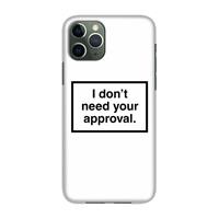 CaseCompany Don't need approval: Volledig geprint iPhone 11 Pro Hoesje