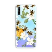 CaseCompany No flowers without bees: Huawei P Smart Pro Transparant Hoesje