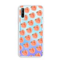 CaseCompany Just peachy: Huawei P Smart Pro Transparant Hoesje