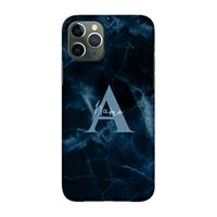 CaseCompany Midnight Marble: Volledig geprint iPhone 11 Pro Hoesje