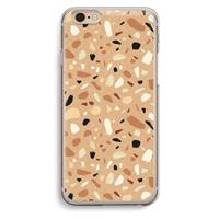 CaseCompany Terrazzo N°17: iPhone 6 / 6S Transparant Hoesje