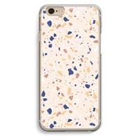 CaseCompany Terrazzo N°23: iPhone 6 / 6S Transparant Hoesje