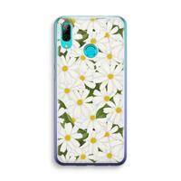 CaseCompany Summer Daisies: Huawei P Smart (2019) Transparant Hoesje