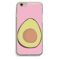 CaseCompany Avocado: iPhone 6 / 6S Transparant Hoesje