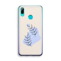 CaseCompany Leaf me if you can: Huawei P Smart (2019) Transparant Hoesje