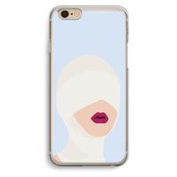 CaseCompany Incognito: iPhone 6 / 6S Transparant Hoesje