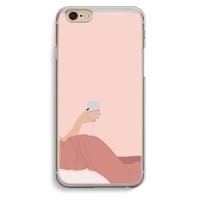CaseCompany Wine: iPhone 6 / 6S Transparant Hoesje