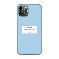 CaseCompany Reminder: Volledig geprint iPhone 11 Pro Hoesje