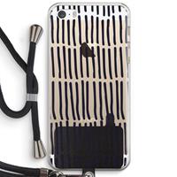 CaseCompany Moroccan stripes: iPhone 5 / 5S / SE Transparant Hoesje met koord