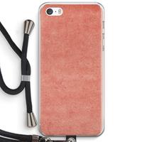 CaseCompany Marrakech Walls: iPhone 5 / 5S / SE Transparant Hoesje met koord