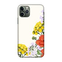 CaseCompany Wilde bloemen: Volledig geprint iPhone 11 Pro Hoesje