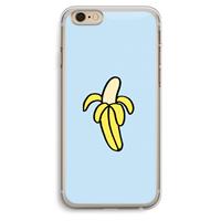 CaseCompany Banana: iPhone 6 Plus / 6S Plus Transparant Hoesje