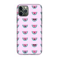 CaseCompany Smiley watermeloenprint: Volledig geprint iPhone 11 Pro Hoesje
