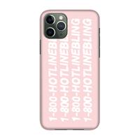 CaseCompany Hotline bling pink: Volledig geprint iPhone 11 Pro Hoesje