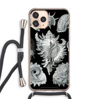 CaseCompany Haeckel Prosobranchia: iPhone 11 Pro Max Transparant Hoesje met koord