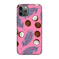 CaseCompany Kokosnoot roze: Volledig geprint iPhone 11 Pro Hoesje