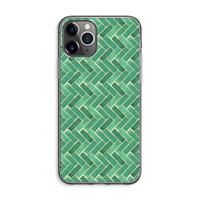 CaseCompany Moroccan tiles 2: iPhone 11 Pro Max Transparant Hoesje