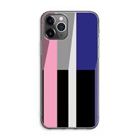 CaseCompany Gestalte 4: iPhone 11 Pro Max Transparant Hoesje