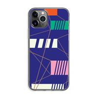CaseCompany Gestalte 5: iPhone 11 Pro Max Transparant Hoesje