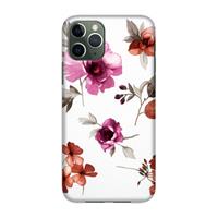 CaseCompany Geschilderde bloemen: Volledig geprint iPhone 11 Pro Hoesje