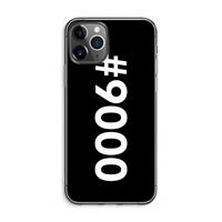 CaseCompany 9000: iPhone 11 Pro Max Transparant Hoesje