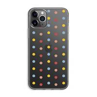 CaseCompany Bollen: iPhone 11 Pro Max Transparant Hoesje