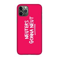 CaseCompany Neuters (roze): Volledig geprint iPhone 11 Pro Hoesje