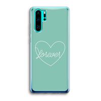CaseCompany Forever heart pastel: Huawei P30 Pro Transparant Hoesje