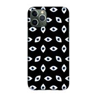 CaseCompany Eyes pattern: Volledig geprint iPhone 11 Pro Hoesje
