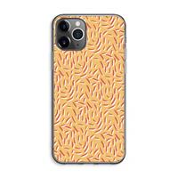 CaseCompany Camouflage: iPhone 11 Pro Max Transparant Hoesje