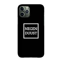 CaseCompany Negenduust black: Volledig geprint iPhone 11 Pro Hoesje