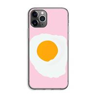 CaseCompany Sunny side up: iPhone 11 Pro Max Transparant Hoesje