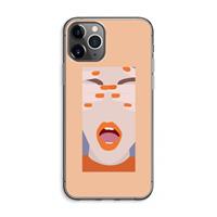 CaseCompany Surprise: iPhone 11 Pro Max Transparant Hoesje