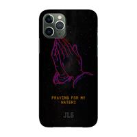 CaseCompany Praying For My Haters: Volledig geprint iPhone 11 Pro Hoesje