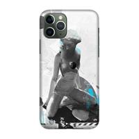 CaseCompany I will not feel a thing: Volledig geprint iPhone 11 Pro Hoesje